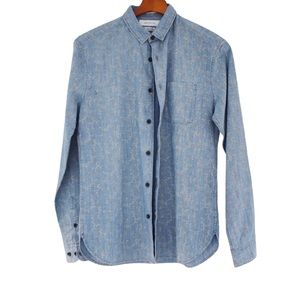Urban Outfitters Standard Fit Shirt Blue Sz XS